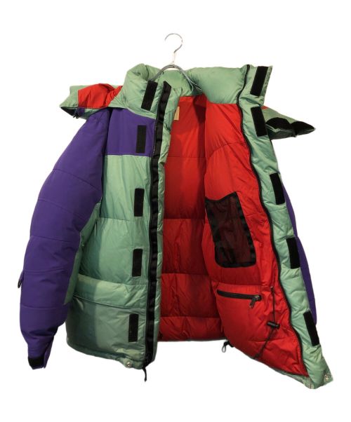 THE NORTH FACE（ザ ノース フェイス）THE NORTH FACE (ザ ノース フェイス) GUCCI (グッチ) カラー切替オーバーサイズダウンジャケットコート グリーン サイズ:Sの古着・服飾アイテム