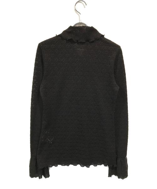 COEL（コエル）COEL (コエル) フラワーレースブラウス ブラック サイズ:Freeの古着・服飾アイテム