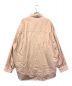 Graphpaper (グラフペーパー) Silicon Poplin Oversized Regular Collar Shirt ピンク サイズ:F：12000円