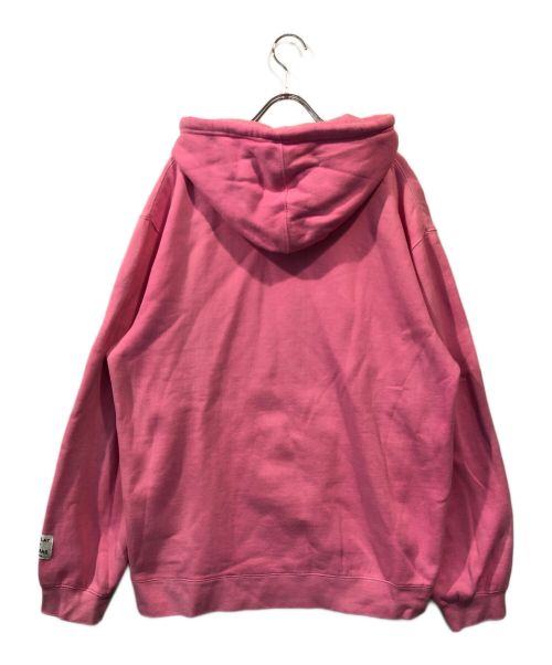 GALLERY DEPT（ギャラリー デプト）GALLERY DEPT (ギャラリー デプト) DEPT LOGO HOODIE ピンク サイズ:XLの古着・服飾アイテム