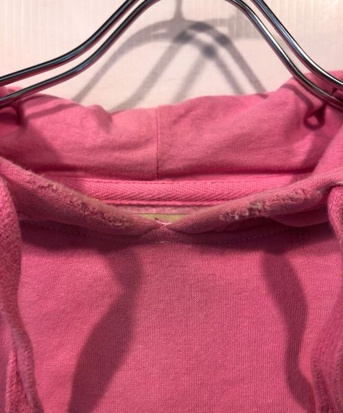 GALLERY DEPT（ギャラリー デプト）GALLERY DEPT (ギャラリー デプト) DEPT LOGO HOODIE ピンク サイズ:XLの古着・服飾アイテム