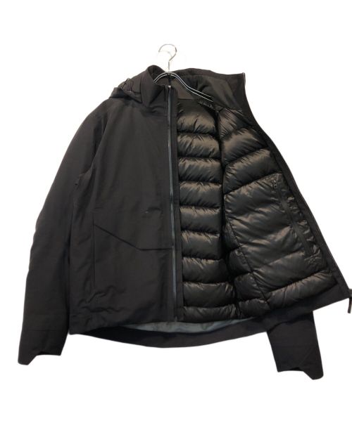 ARC'TERYX VEILANCE（アークテリクスヴェイランス）ARC'TERYX VEILANCE (アークテリクス ヴェイランス) NODE DOWN JACKET ブラック サイズ:XSの古着・服飾アイテム