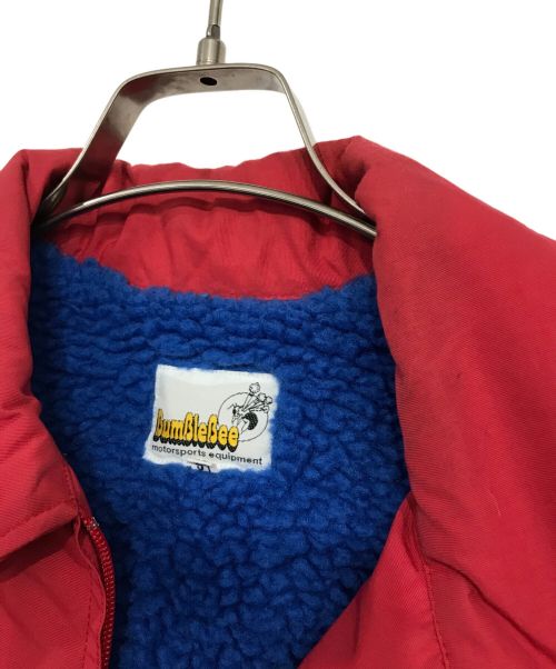 BumbleBee（バンブルビ）BumbleBee (バンブルビ) レーシングジャケット レッド サイズ:LGの古着・服飾アイテム