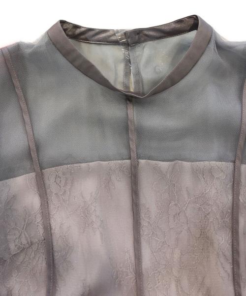 Apuweiser-riche（アプワイザーリッシェ）Apuweiser-riche (アプワイザーリッシェ) チュールレースワンピース ピンク サイズ:SIZE 1の古着・服飾アイテム