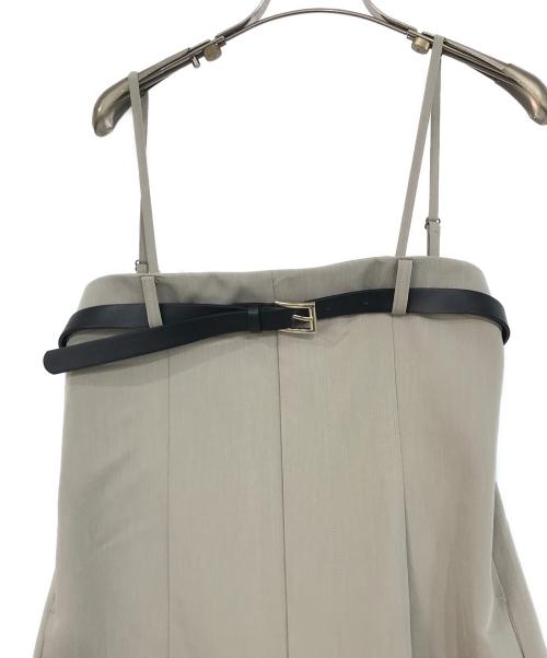 LAGUNA MOON（ラグナムーン）LAGUNA MOON (ラグナムーン) ベルトセットベアオールインワン ベージュ サイズ:Sの古着・服飾アイテム