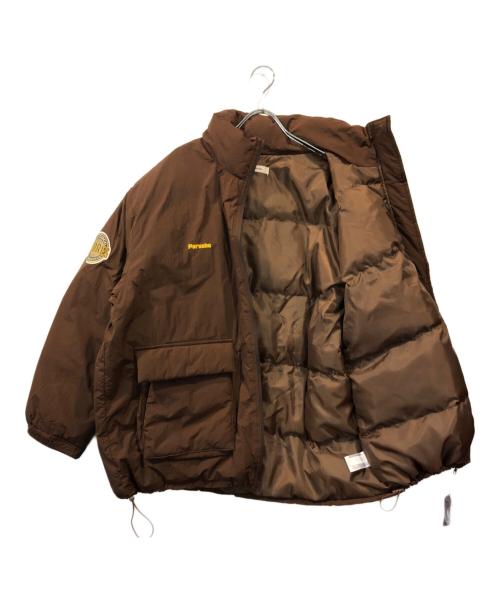 PERUSHU（ペルーシュ）PERUSHU (ペルーシュ) MLB (エムエルビー) MLB中綿ジャケット ブラウン サイズ:Lの古着・服飾アイテム