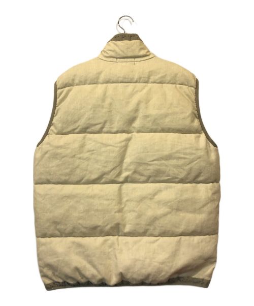 STONE ISLAND（ストーンアイランド）STONE ISLAND (ストーンアイランド) ダウンベスト アイボリー サイズ:XLの古着・服飾アイテム