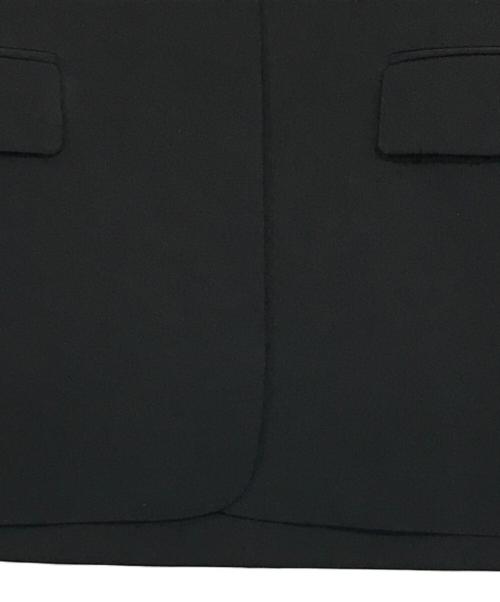 UNITED ARROWS（ユナイテッドアローズ）UNITED ARROWS (ユナイテッドアローズ) CLASS/TWD ノーカラージャケット ブラック サイズ:34の古着・服飾アイテム