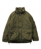 NANGAナンガ）の古着「タキビダウンジャケット」｜グリーン