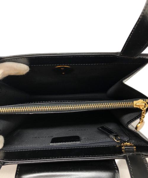 BVLGARI（ブルガリ）BVLGARI (ブルガリ) 2WAYショルダーバッグ ブラックの古着・服飾アイテム