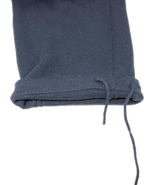 N.HOOLYWOOD（エヌ ハリウッド）N.HOOLYWOOD (エヌ ハリウッド) KNIT PANTS ネイビー サイズ:38の古着・服飾アイテム