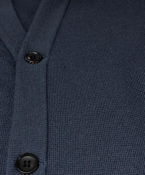 N.HOOLYWOOD（エヌ ハリウッド）N.HOOLYWOOD (エヌ ハリウッド) CARDIGAN ネイビー サイズ:38の古着・服飾アイテム