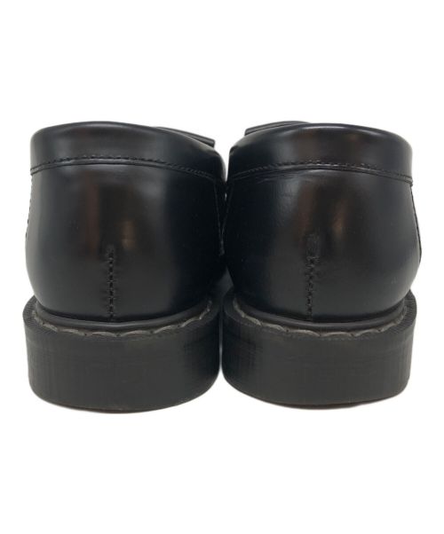 SOLOVAIR（ソロヴェアー）SOLOVAIR (ソロヴェアー) タッセルローファー ブラック サイズ:SIZE 7の古着・服飾アイテム