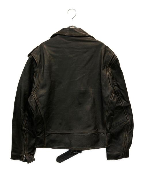 ZARA（ザラ）ZARA (ザラ) レザーバイカージャケット ブラック サイズ:SIZE Sの古着・服飾アイテム