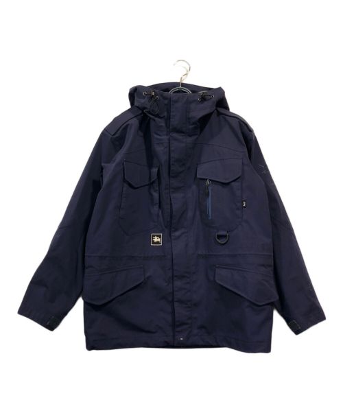stussy（ステューシー）stussy (ステューシー) TILT (ティルト) ゴアテックス テックジャケット ネイビー サイズ:Sの古着・服飾アイテム