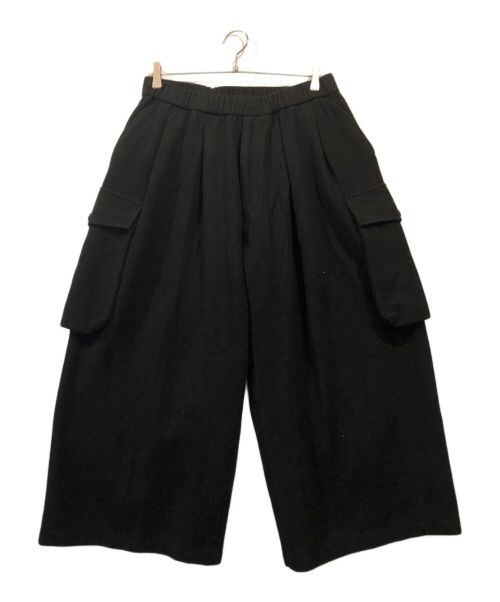 is-ness（イズネス）is-ness (イズネス) WOOL 6PK EZ PANTS ブラック サイズ:Mの古着・服飾アイテム