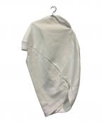 ISSEY MIYAKEイッセイミヤケ）の古着「変形カットソー」｜ホワイト