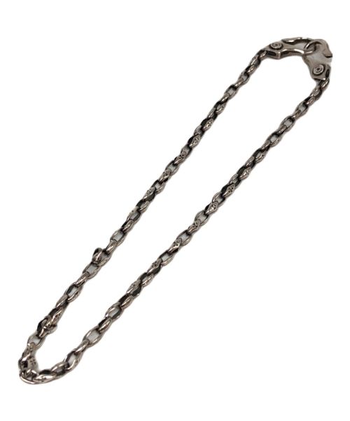 DEAL DESIGN（ディールデザイン）DEAL DESIGN (ディールデザイン) スリップカットウォレットチェーン シルバーの古着・服飾アイテム