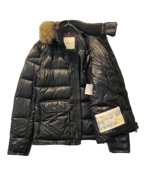 MONCLER（モンクレール）MONCLER (モンクレール) ダウンジャケット ブラック サイズ:SIZE 0の古着・服飾アイテム