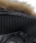 中古・古着 MONCLER (モンクレール) ダウンジャケット ブラック サイズ:SIZE 0：43000円
