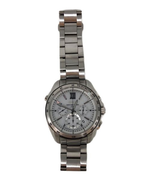 SEIKO（セイコー）SEIKO (セイコー) ブライツ クロノグラフ ソーラー電波時計 シルバーの古着・服飾アイテム