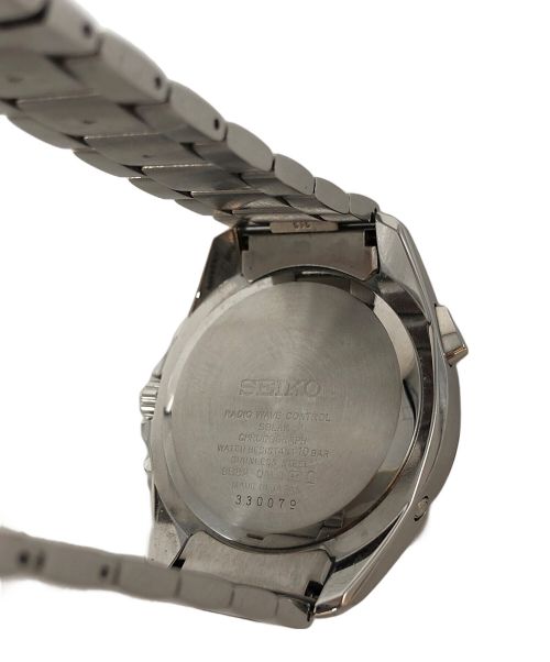 SEIKO（セイコー）SEIKO (セイコー) ブライツ クロノグラフ ソーラー電波時計 シルバーの古着・服飾アイテム