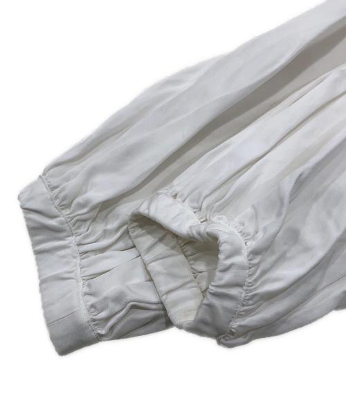 hello bonjour（ハローボンジュール）hello bonjour (ハローボンジュール) ボウタイブラウス ホワイト サイズ:FREEの古着・服飾アイテム