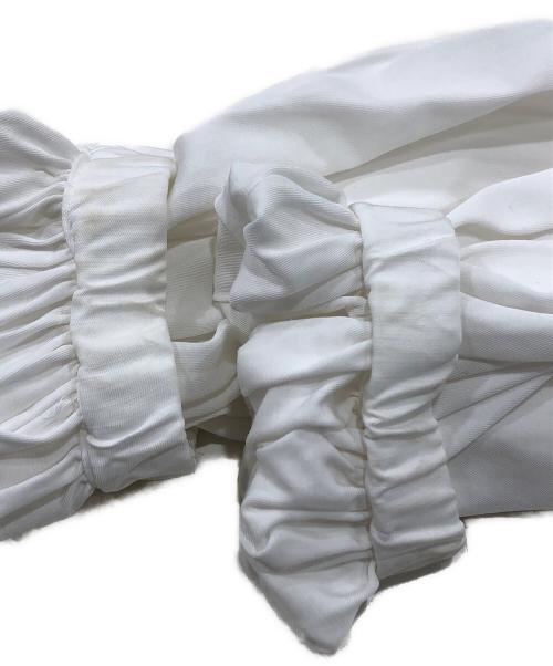 hello bonjour（ハローボンジュール）hello bonjour (ハローボンジュール) ボウタイブラウス ホワイト サイズ:FREEの古着・服飾アイテム