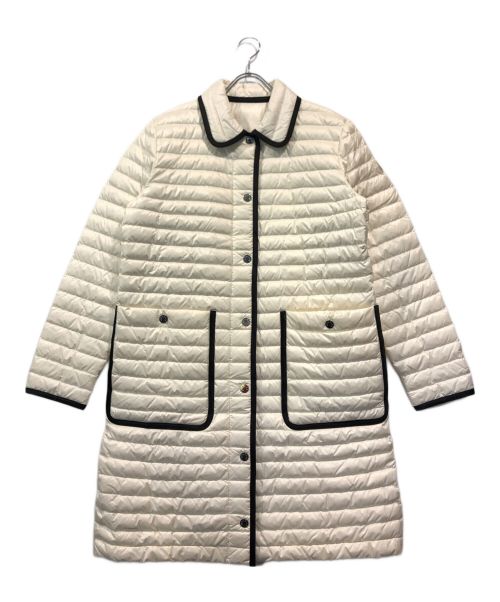 MONCLER（モンクレール）MONCLER (モンクレール) NETTES GIUBBOTTO ダウンコート アイボリー サイズ:3の古着・服飾アイテム