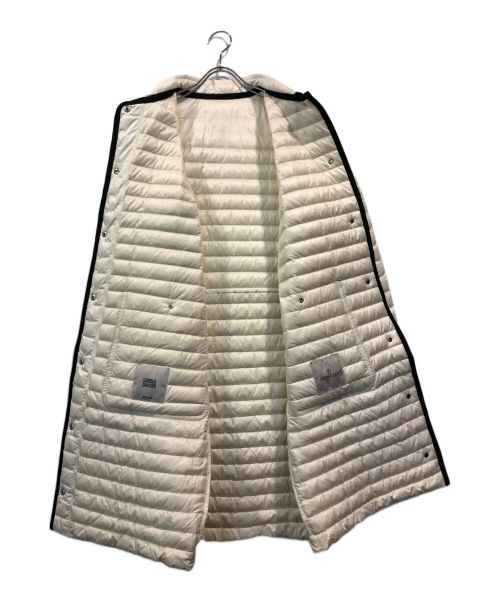 MONCLER（モンクレール）MONCLER (モンクレール) NETTES GIUBBOTTO ダウンコート アイボリー サイズ:3の古着・服飾アイテム