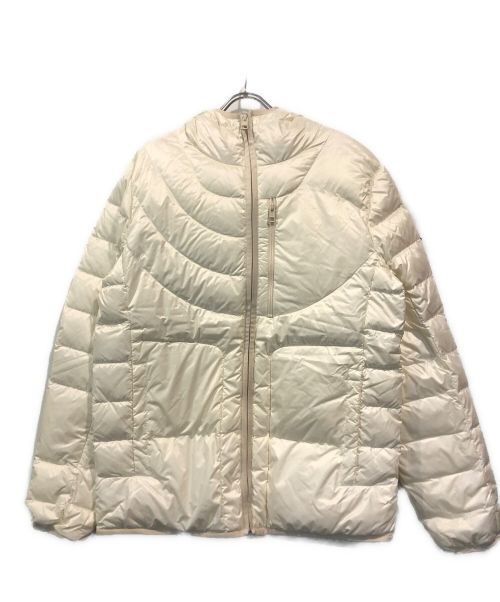 MONCLER（モンクレール）MONCLER (モンクレール) HISSUダウンジャケット アイボリー サイズ:2の古着・服飾アイテム