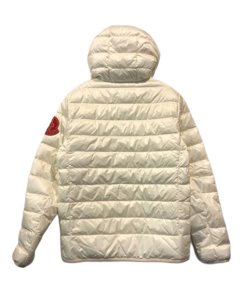 MONCLER（モンクレール）MONCLER (モンクレール) HISSUダウンジャケット アイボリー サイズ:2の古着・服飾アイテム