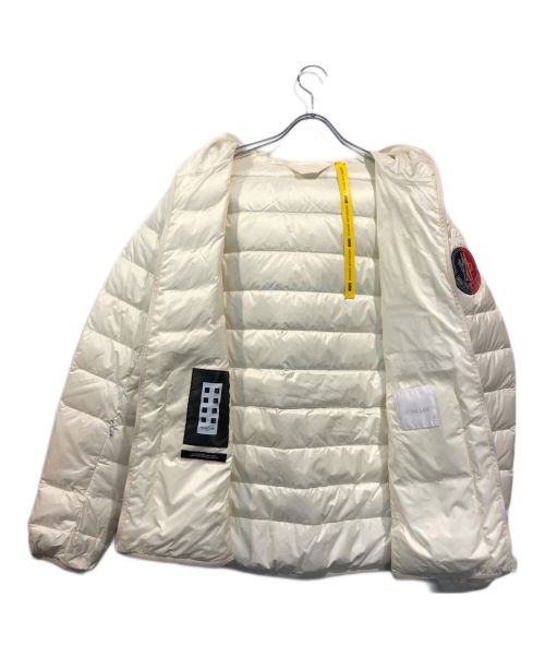 MONCLER（モンクレール）MONCLER (モンクレール) HISSUダウンジャケット アイボリー サイズ:2の古着・服飾アイテム