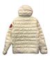 MONCLER (モンクレール) HISSUダウンジャケット アイボリー サイズ:2：65000円