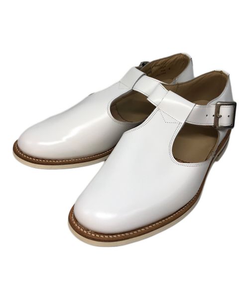 SANDERS（サンダース）SANDERS (サンダース) MILITARY SANDAL ホワイト サイズ:8の古着・服飾アイテム