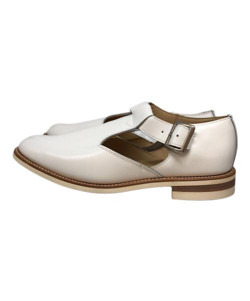 SANDERS（サンダース）SANDERS (サンダース) MILITARY SANDAL ホワイト サイズ:8の古着・服飾アイテム