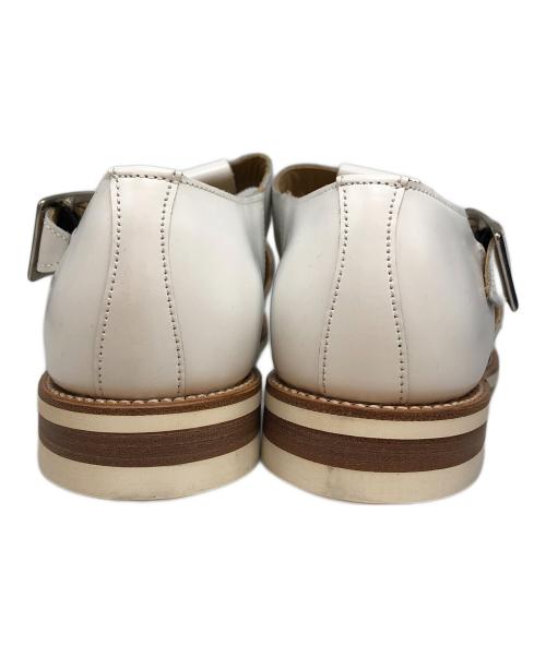 SANDERS（サンダース）SANDERS (サンダース) MILITARY SANDAL ホワイト サイズ:8の古着・服飾アイテム