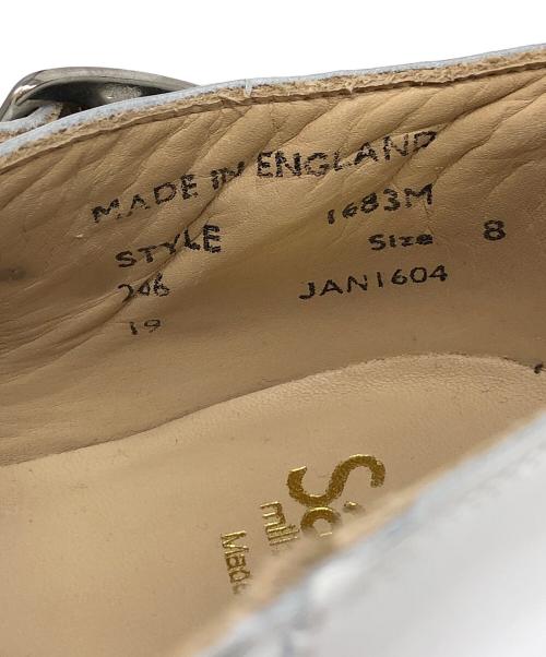 SANDERS（サンダース）SANDERS (サンダース) MILITARY SANDAL ホワイト サイズ:8の古着・服飾アイテム