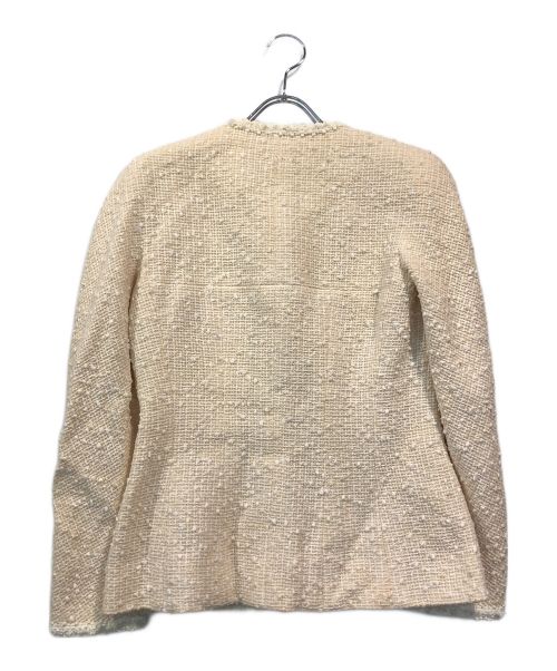 CHANEL（シャネル）CHANEL (シャネル) ココマークボタンツイードセットアップ アイボリー サイズ:36の古着・服飾アイテム