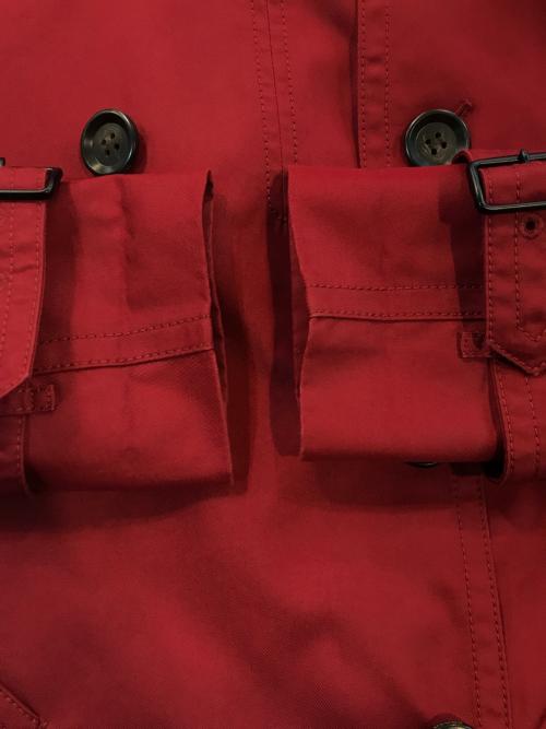 COACH（コーチ）COACH (コーチ) トレンチコート レッド サイズ:XXSの古着・服飾アイテム