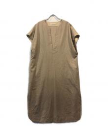 GALERIE VIE（ギャルリーヴィー）の古着「ワンピース」｜ベージュ