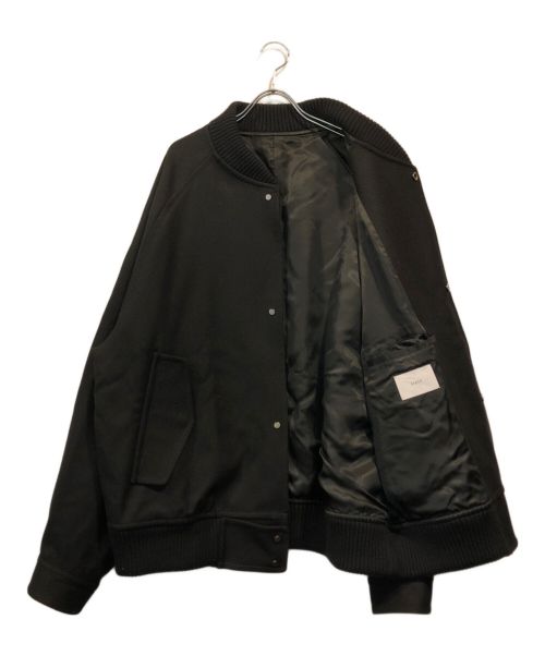 stein（シュタイン）stein (シュタイン) MELTON STUDIUM JACKET ブラック サイズ:Lの古着・服飾アイテム