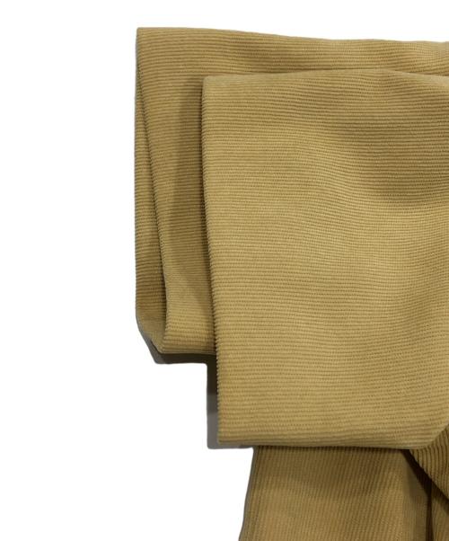 CLANE（クラネ）CLANE (クラネ) CORDUROY STAND COLLAR SHIRT イエロー サイズ:2の古着・服飾アイテム