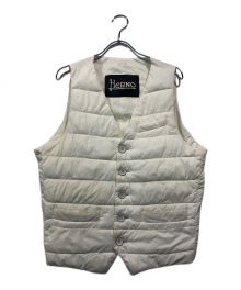 HERNO（ヘルノ）の古着「ダウンベスト」｜アイボリー