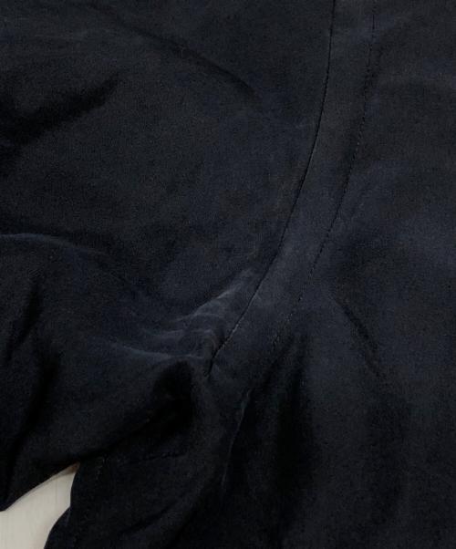 COMOLI（コモリ）COMOLI (コモリ) シルクバンドカラーシャツ ネイビー サイズ:SIZE1の古着・服飾アイテム