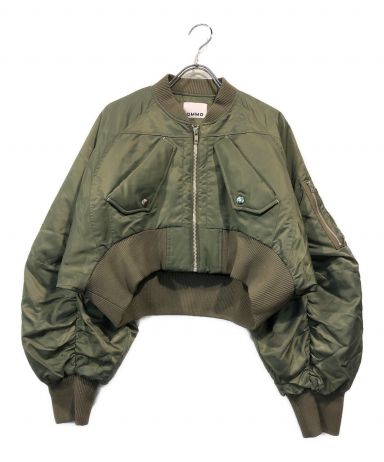 中古・古着通販】OMMO (オーエムエムオー) VOLUME SLEEVE SHORT MA-1