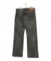 LEVI'S (リーバイス) ダメージ加工ブラックデニムパンツ ブラック サイズ:W32 L32：6000円