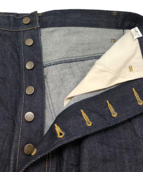 NEMETH（ネメス）NEMETH (ネメス) デニムサルエルパンツ インディゴ サイズ:SSの古着・服飾アイテム