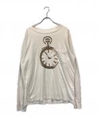 TAKAHIROMIYASHITA TheSoloIst.タカヒロミヤシタ ザソロイスト）の古着「プリントL/Sカットソー」｜ホワイト