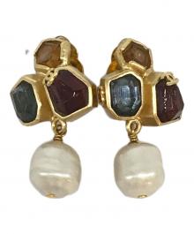 CHANEL（シャネル）の古着「ストーンイヤーカフ」｜マルチカラー